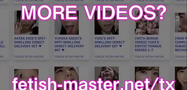 trendsJapanese Asian Tongue Spit Face Nose Licking Sucking Kissing Handjob Fetish - More at fetish-master.net